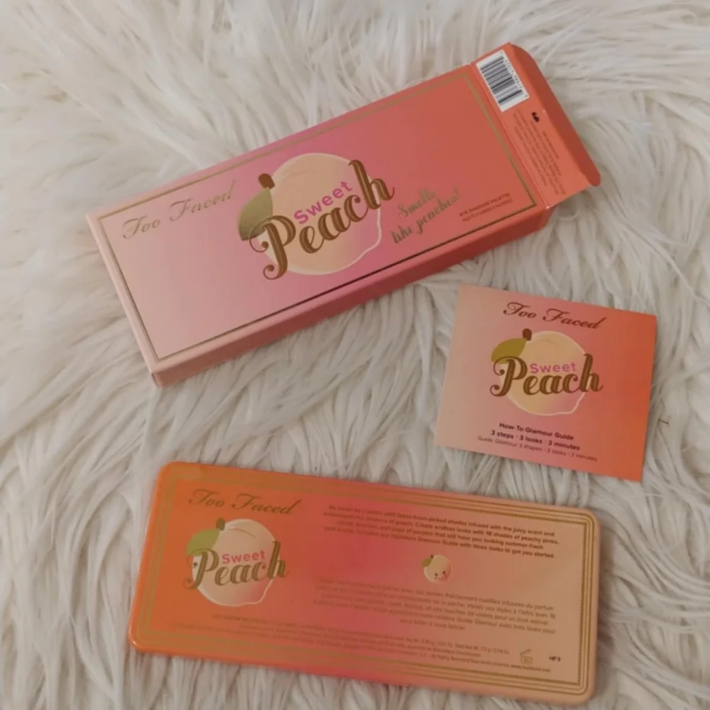 🍑FIRM! NWT TOO FACED SWEET PEACH EYESHADOW PALETTE (LAST ONE AVAILABE)